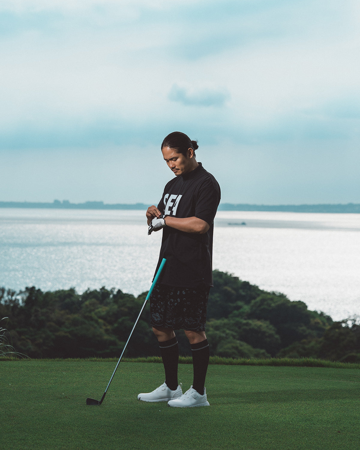 メンズウェア WIND AND SEA SEAGOLFCLUB STRETCH SHORT メンズウェア WIND AND SEA SEAGOLFCLUB STRETCH SHORT STRETCH SHORT