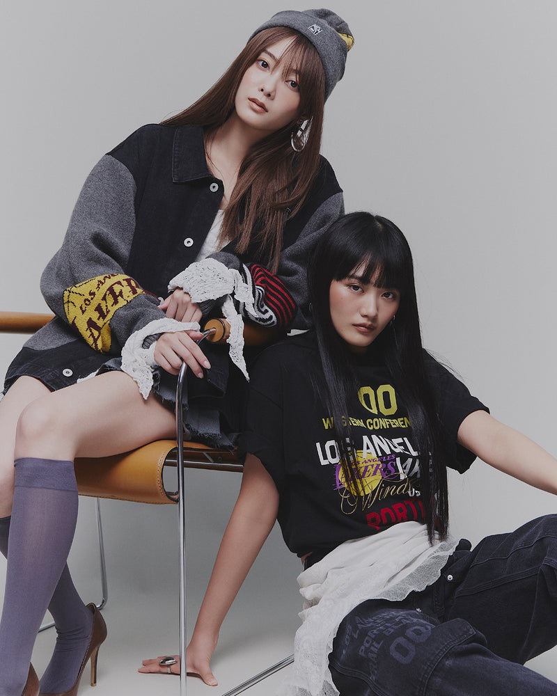 Multi-Technique Graphic Tee(LAKERS x BLAZERS)