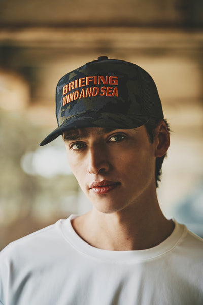 BRIEFING x WDS CAMO MESH CAP
