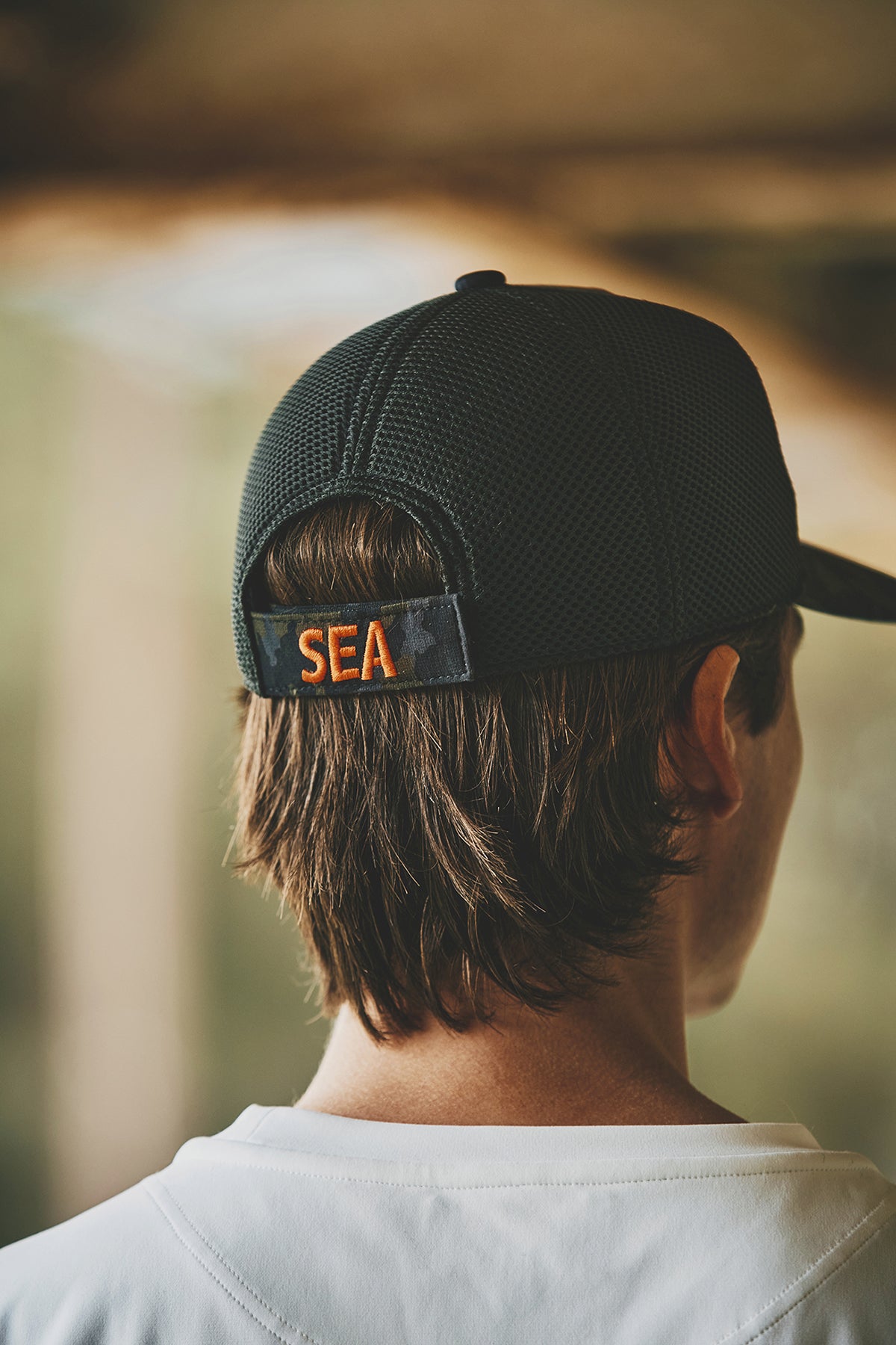 BRIEFING x WDS CAMO MESH CAP