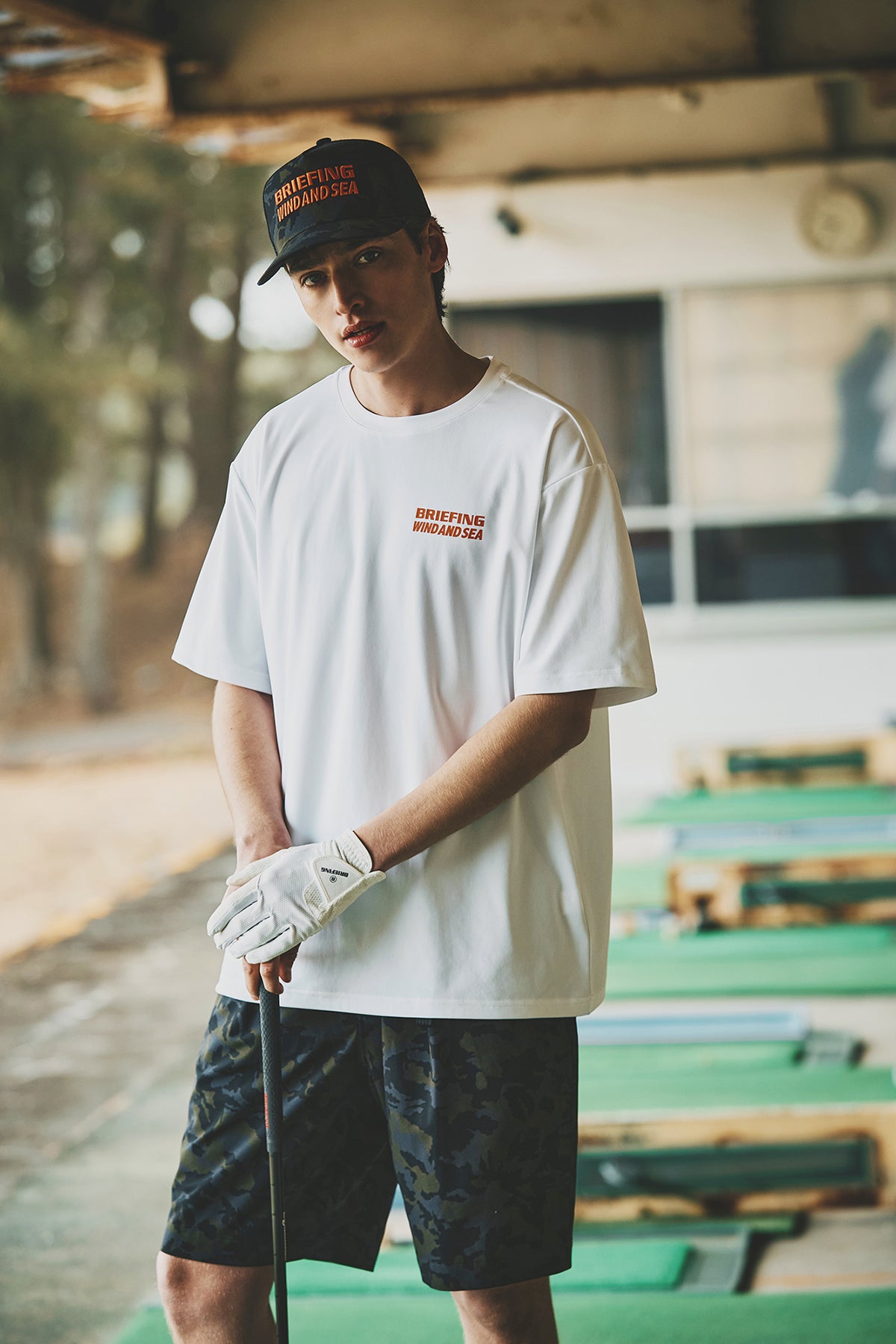 BRIEFING x WDS CAMO MESH CAP – WIND AND SEA