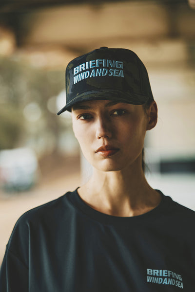 BRIEFING x WDS CAMO MESH CAP