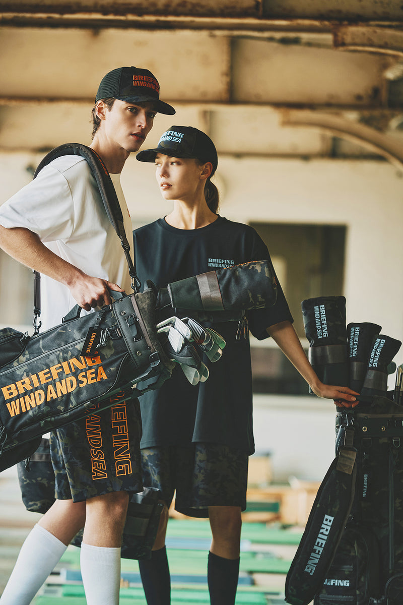 BRIEFING x WDS CAMO MESH CAP