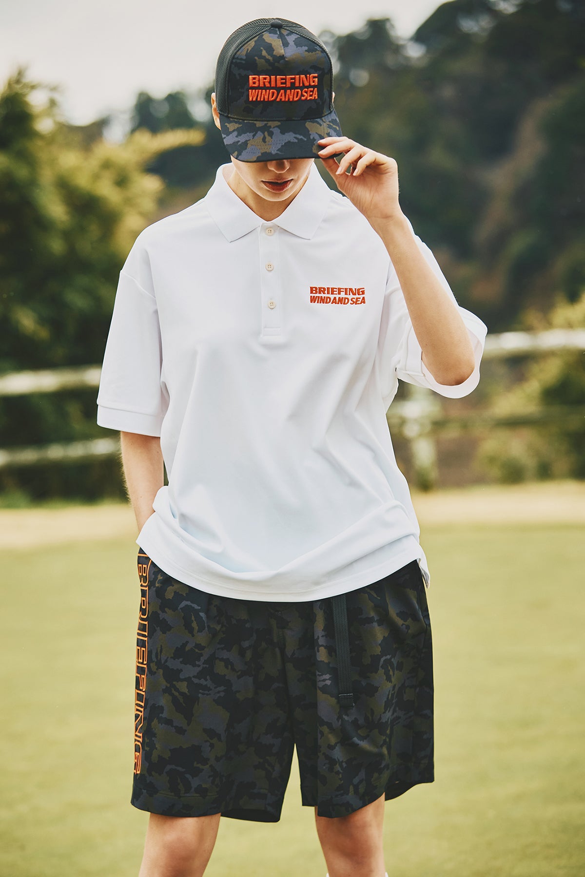 AND SEA BRIEFING WIND ポロシャツ WDS POLO BRIEFING×WIND SEA