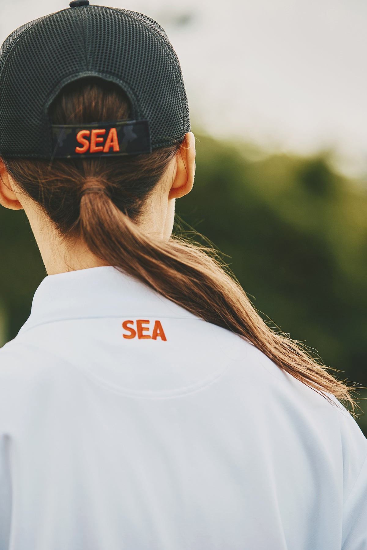 BRIEFING x WDS CAMO MESH CAP