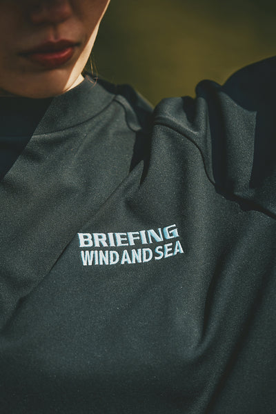 BRIEFING x WDS MOCK NECK TEE