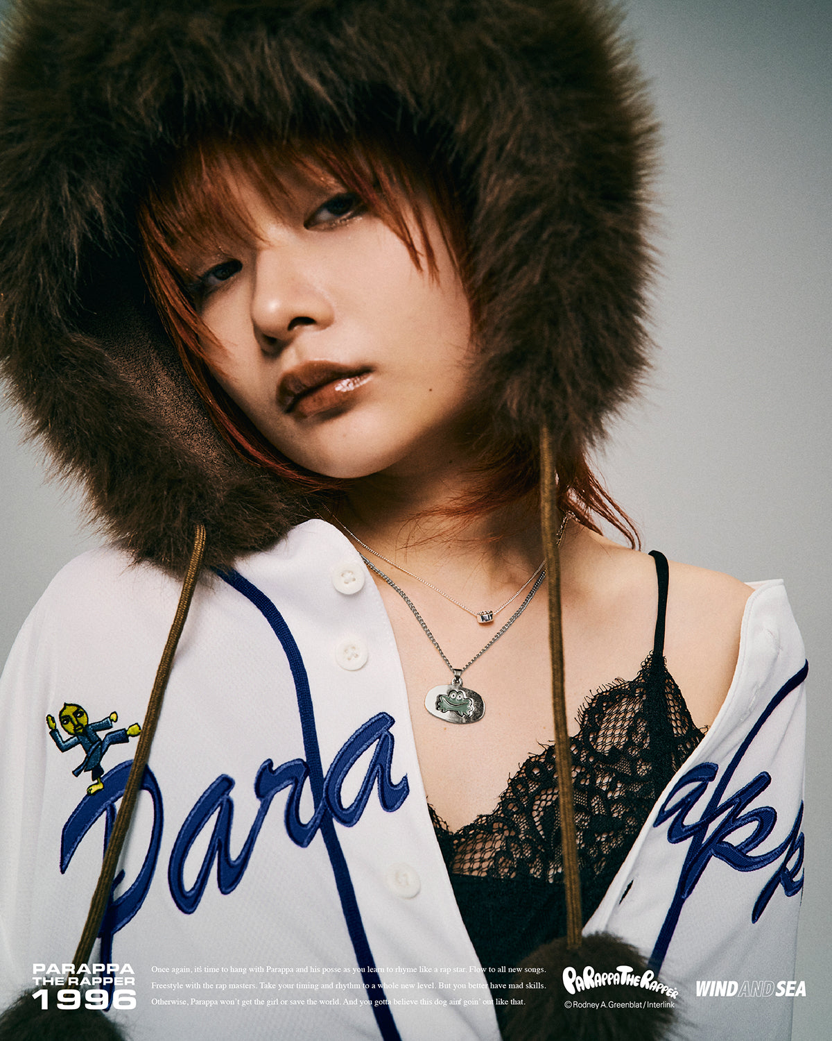 PARAPPA x WDS SILVER NECKLACE – WIND AND SEA