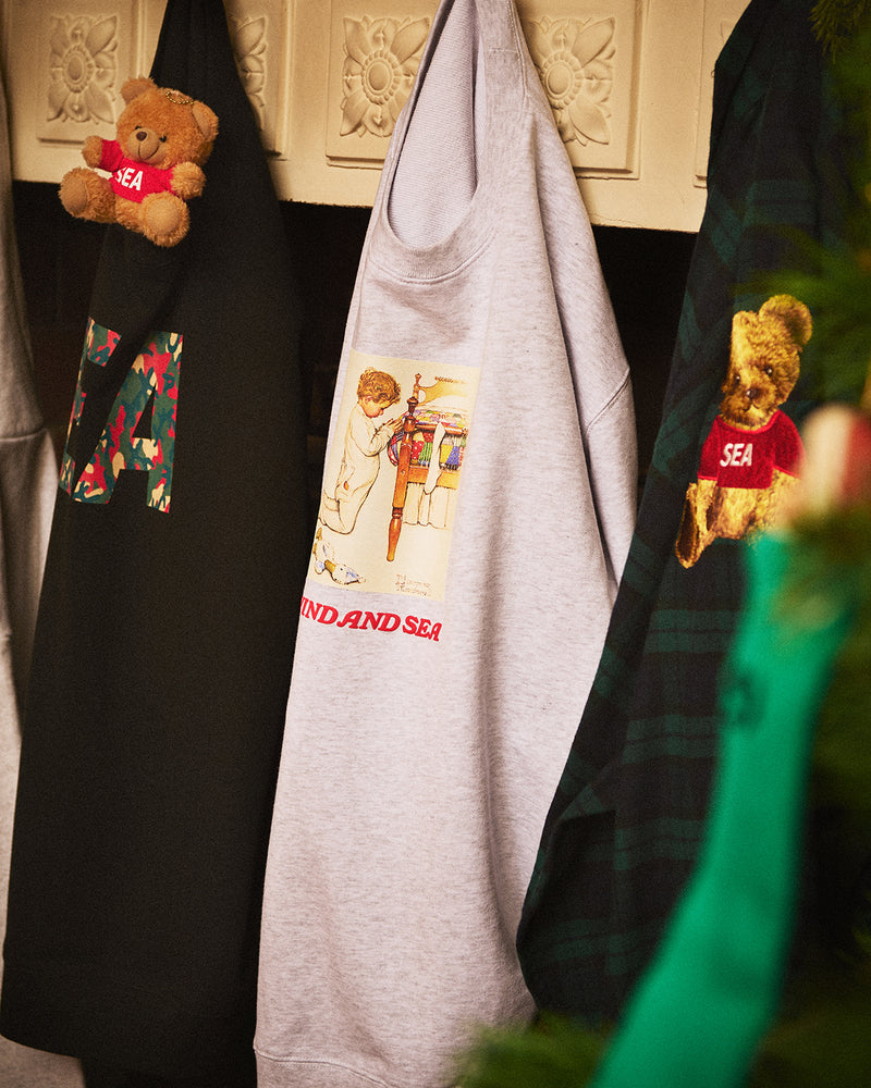 NORMAN ROCKWELL x WDS CREW NECK SWEATSHIRT