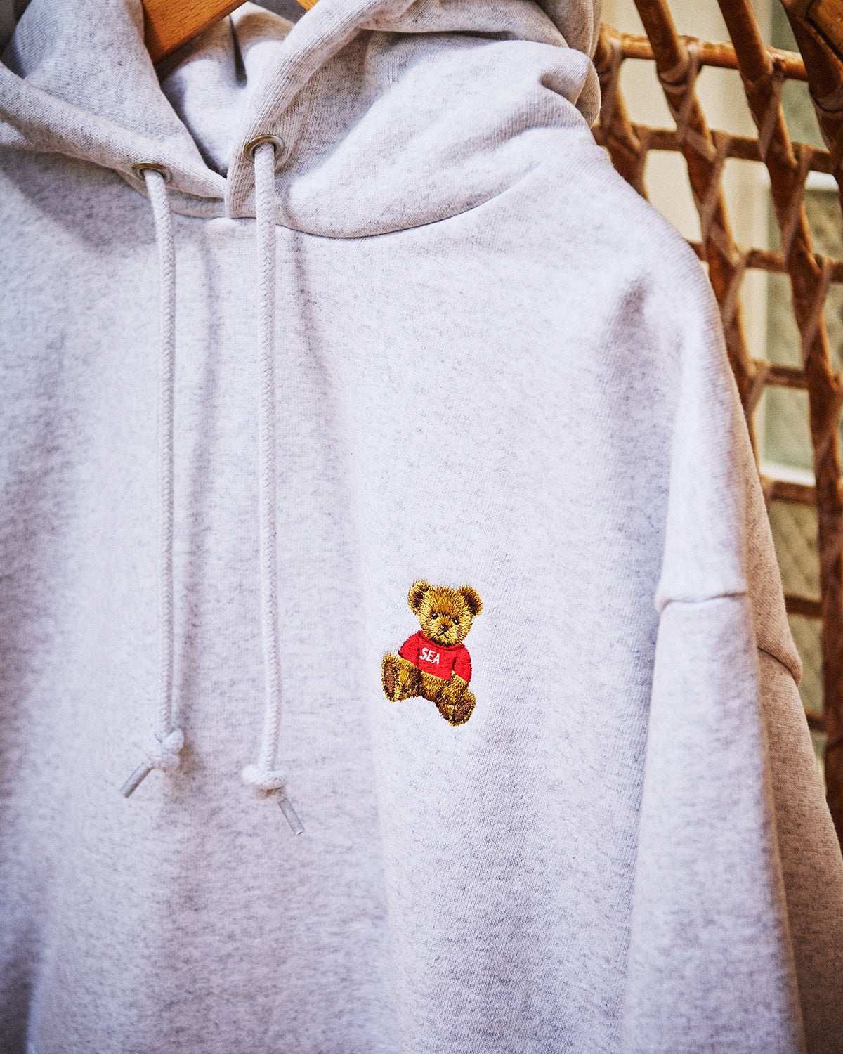 WIND AND SEA BEAR HOODIE 　 М Wind and Sea Bear Hoodie Black - US