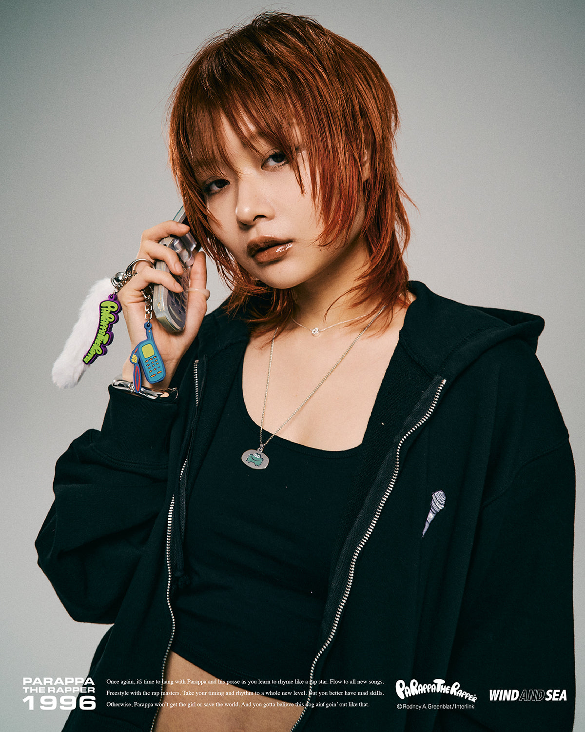PARAPPA x WDS SILVER NECKLACE – WIND AND SEA