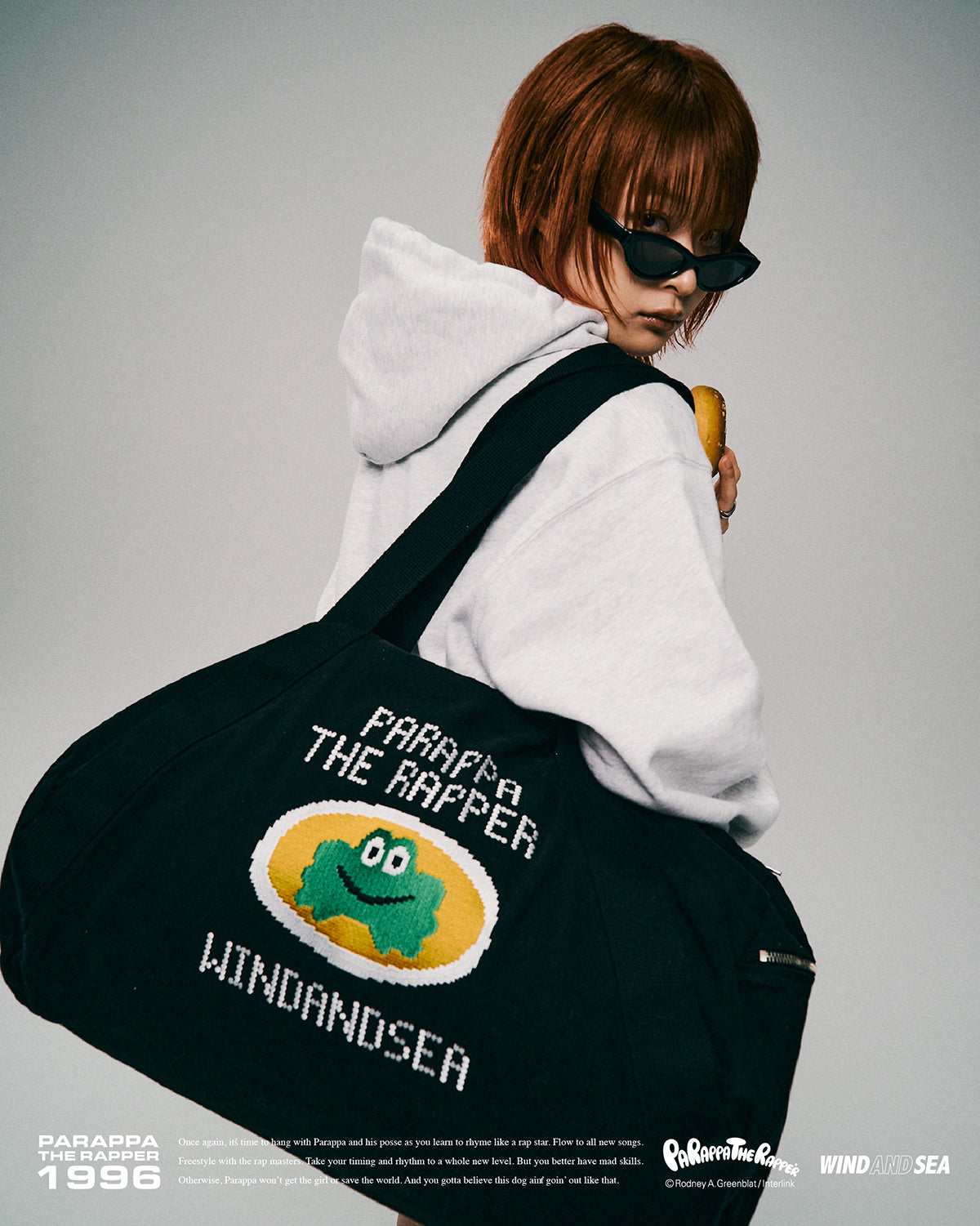 WIND AND SEA×パラッパラッパーGYM BAG PARAPPA x WDS GYM BAG – WIND AND SEA