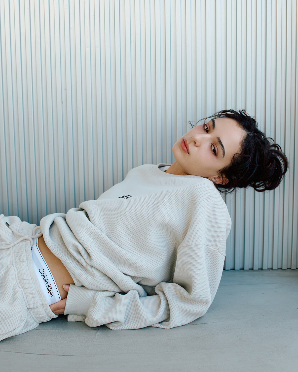 HEAVY WAFFLE L/S TEE