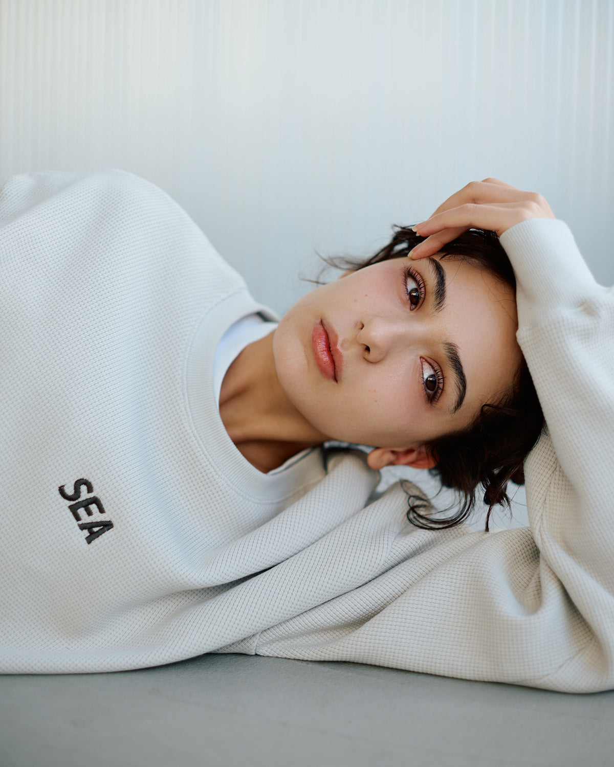 HEAVY WAFFLE L/S TEE