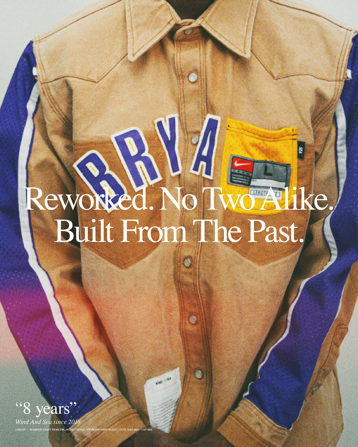 NUMBER EIGHT REWORK JACKET