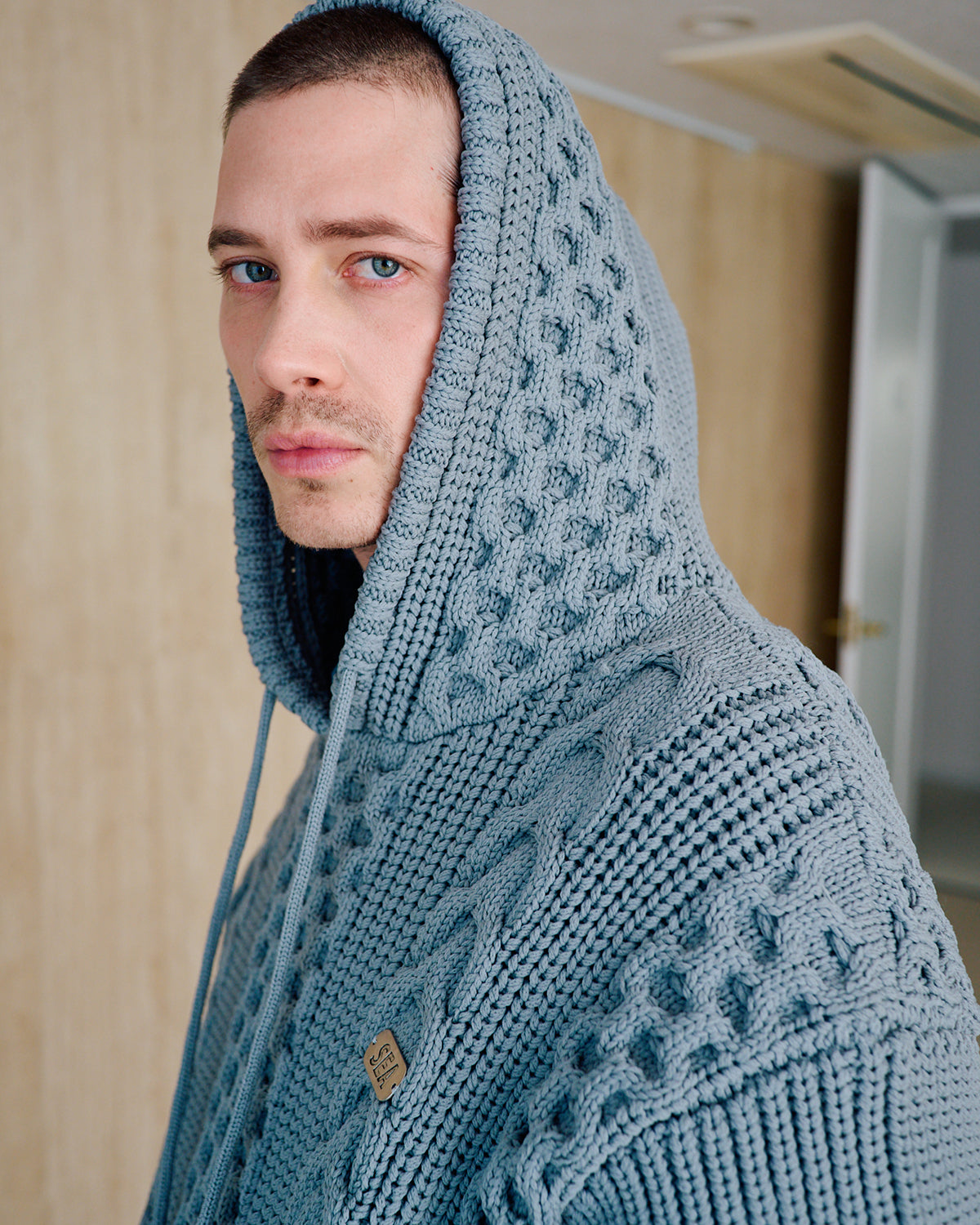 Cable Knit Hooded Sweater – WIND AND SEA