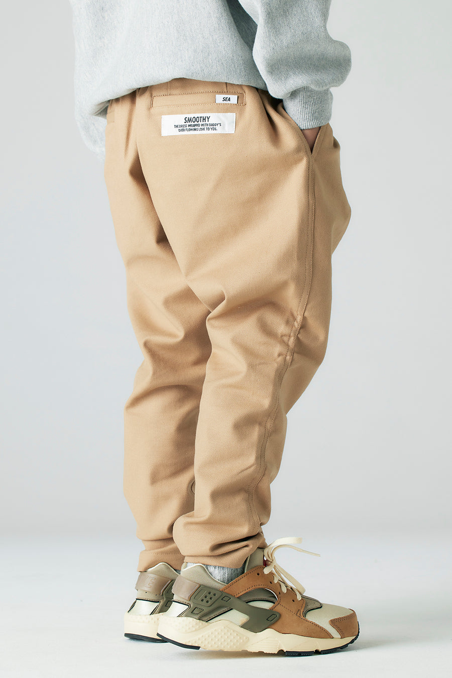 SMOOTHY x WDS SAROUEL STRETCH CHINO / BEIGE