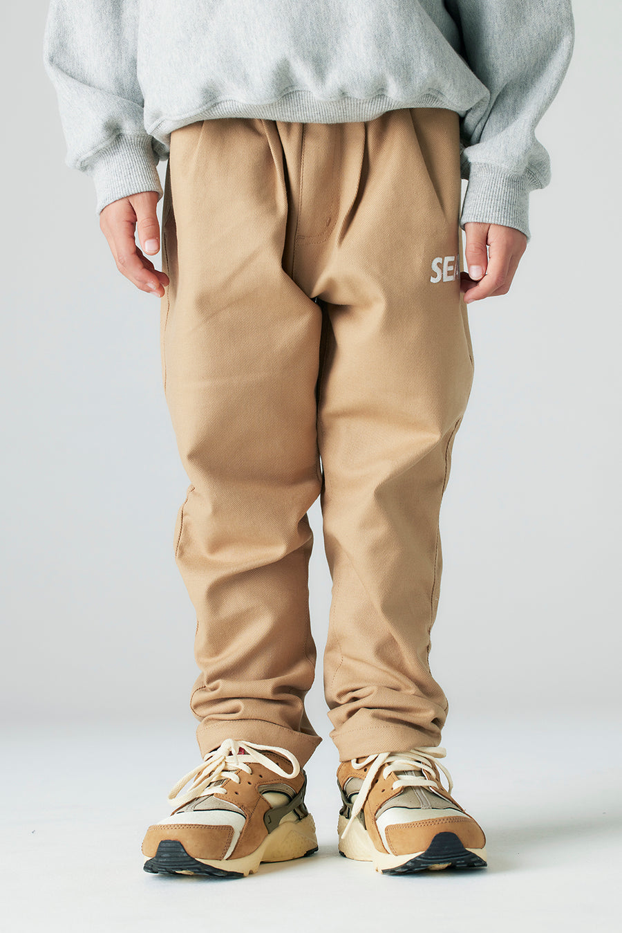 SMOOTHY x WDS SAROUEL STRETCH CHINO / BEIGE