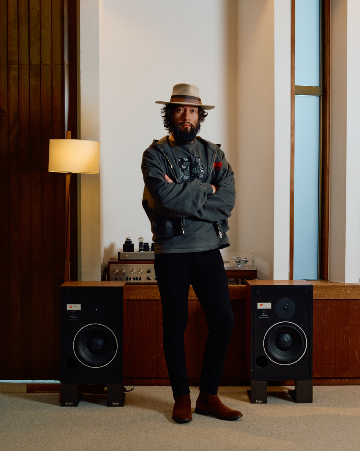 BRIEFING WIND AND SEA ベージュジャケット BRIEFING WIND AND SEA