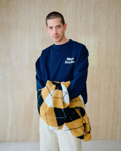 flocky Crewneck Sweatshirt