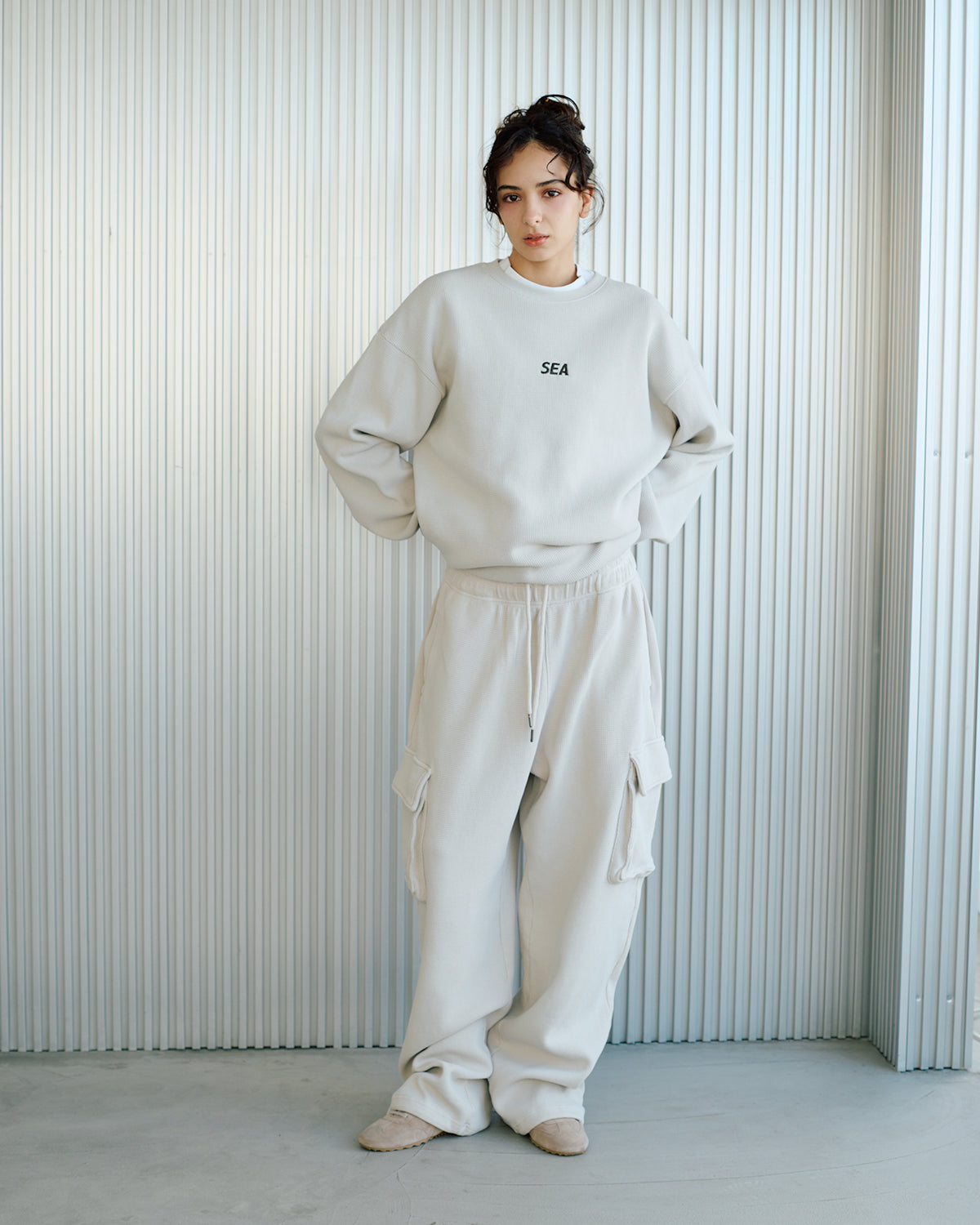 HEAVY WAFFLE CARGO PANTS – WIND AND SEA