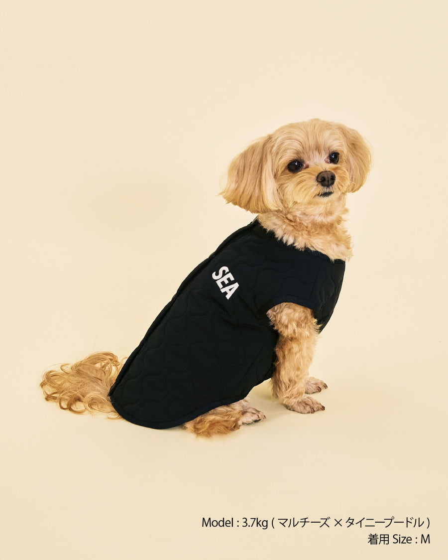 DOG QULITING OUTER / BLACK