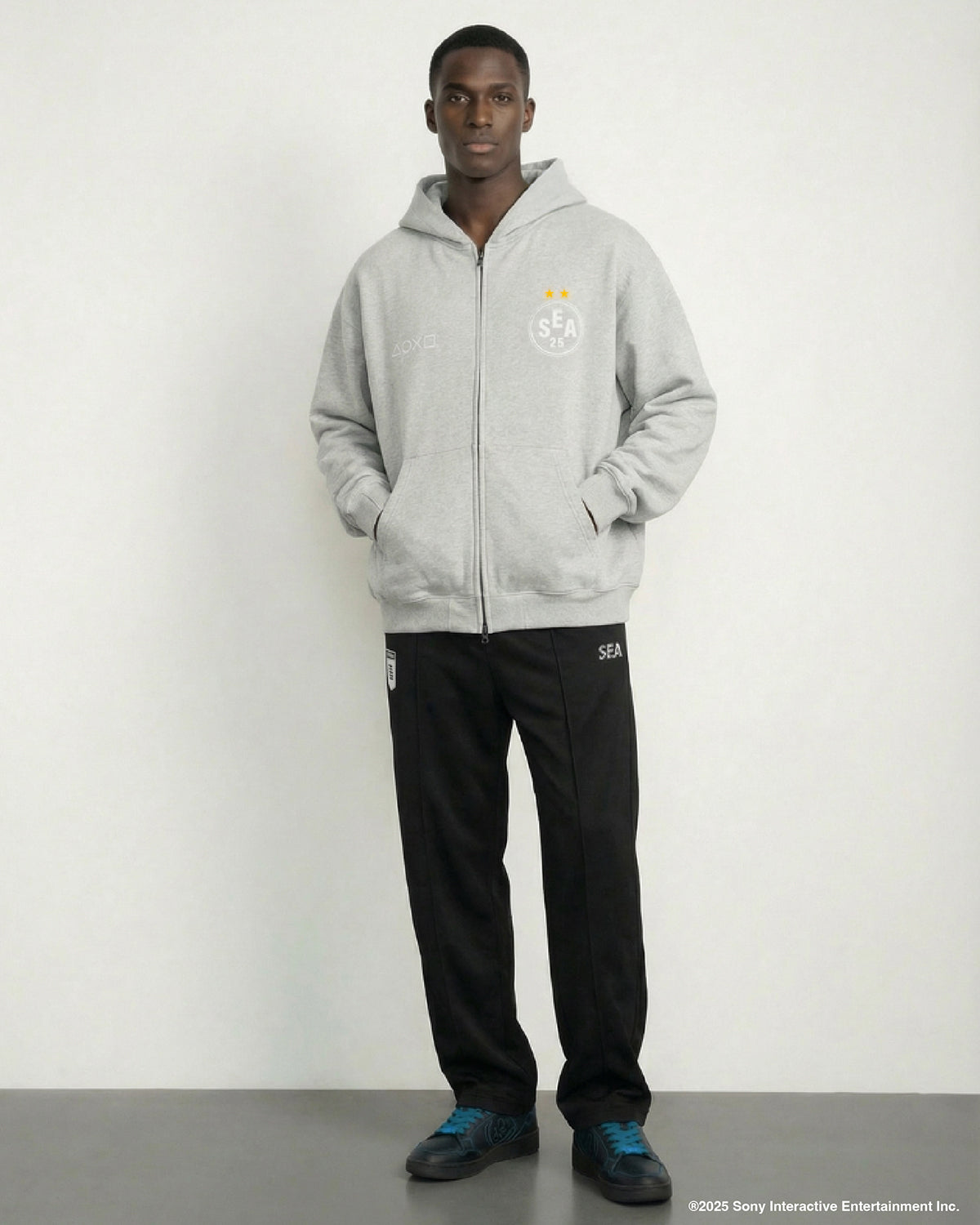 PLAYSTATION x WDS TEAM ZIP HOODIE – WIND AND SEA