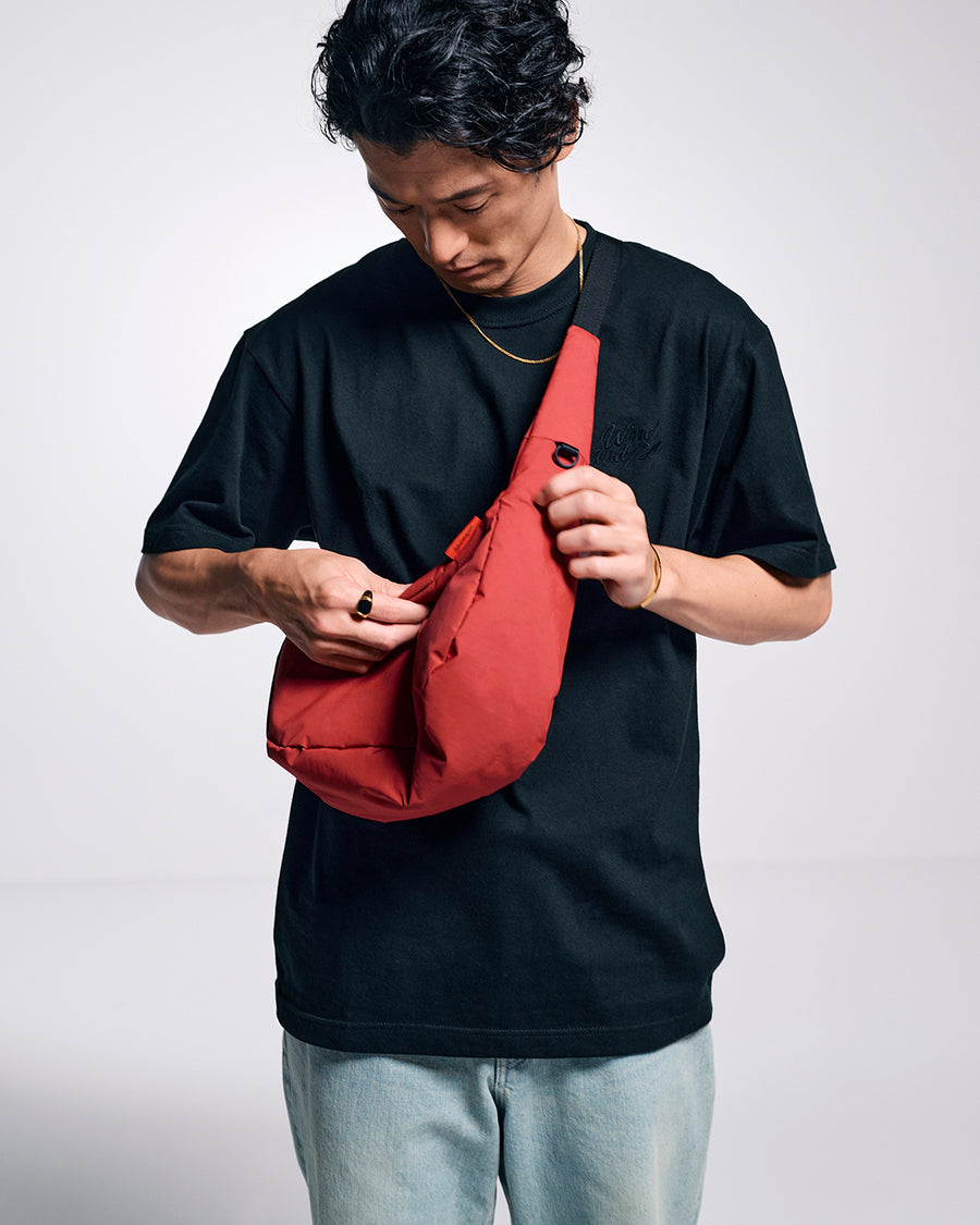 SHOULDER BAG SMALL / RED