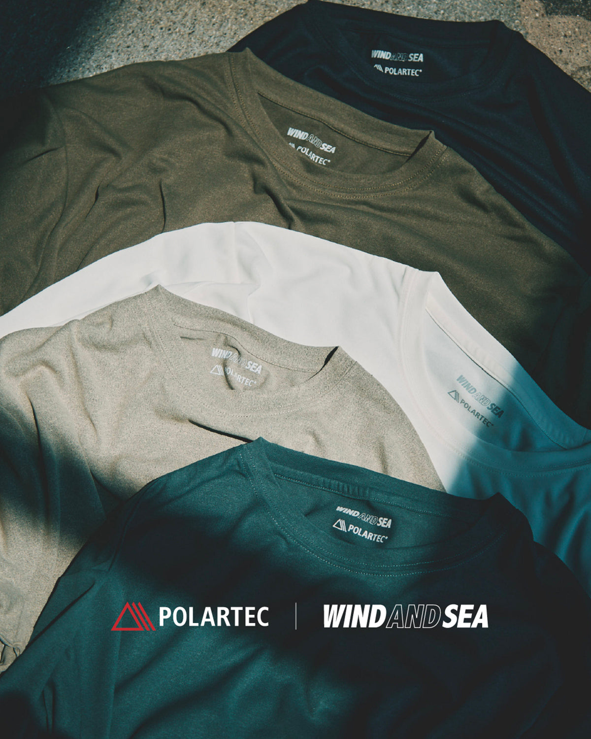 POLARTEC POWER DRY 2P S/S TEE – WIND AND SEA