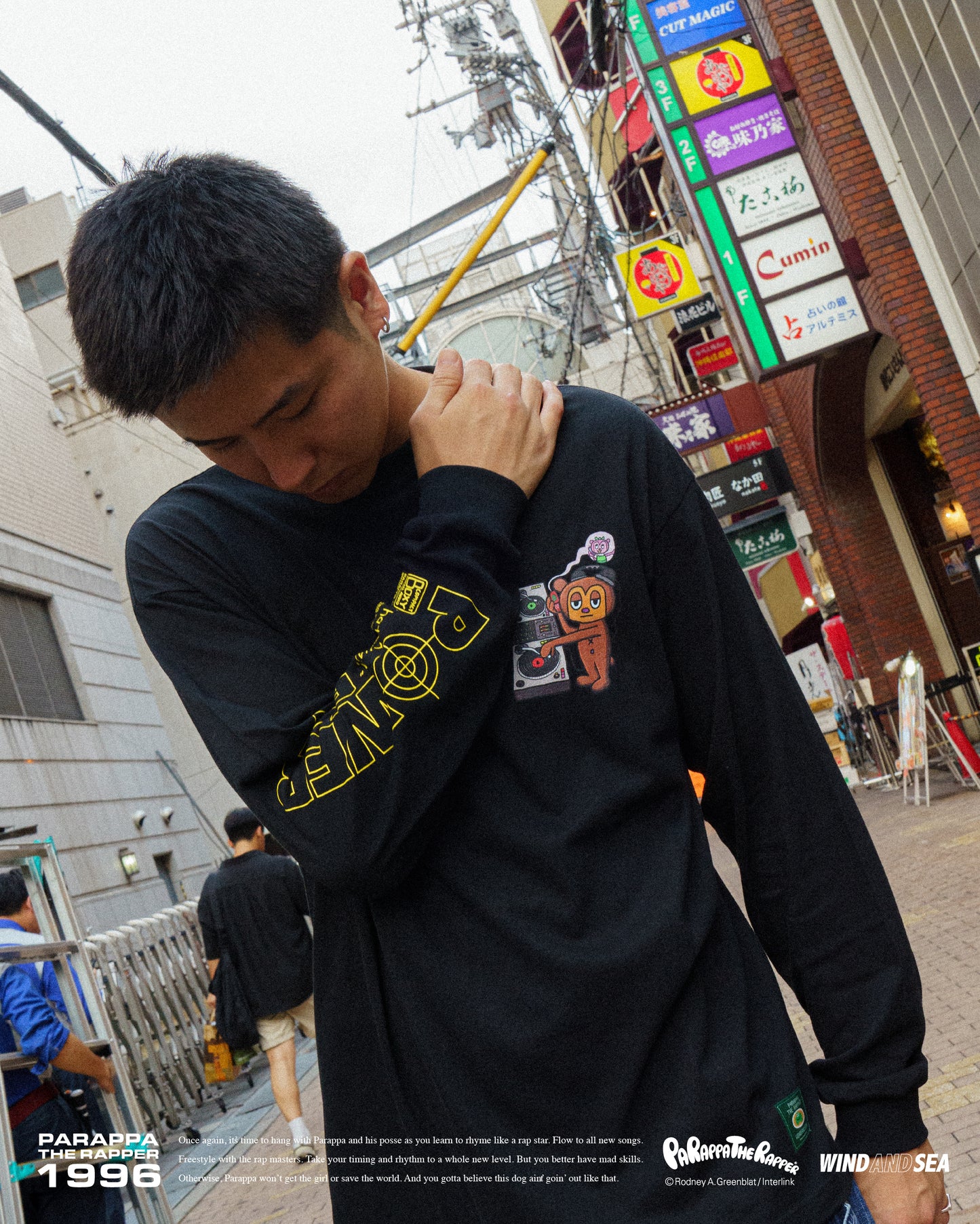 PARAPPA x WDS PJ BERRI L/S TEE