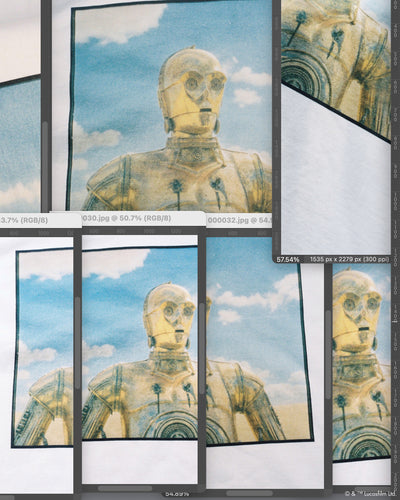 【STAR WARS】C3-PO PORTRAIT / WDS TEE