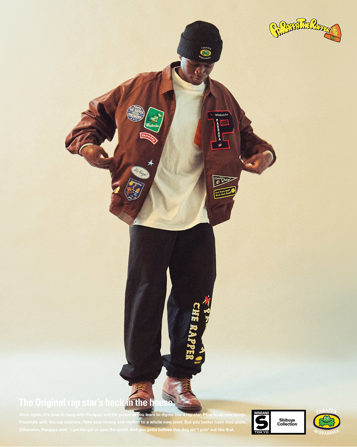 PARAPPA THE RAPPER × WIND AND SEA