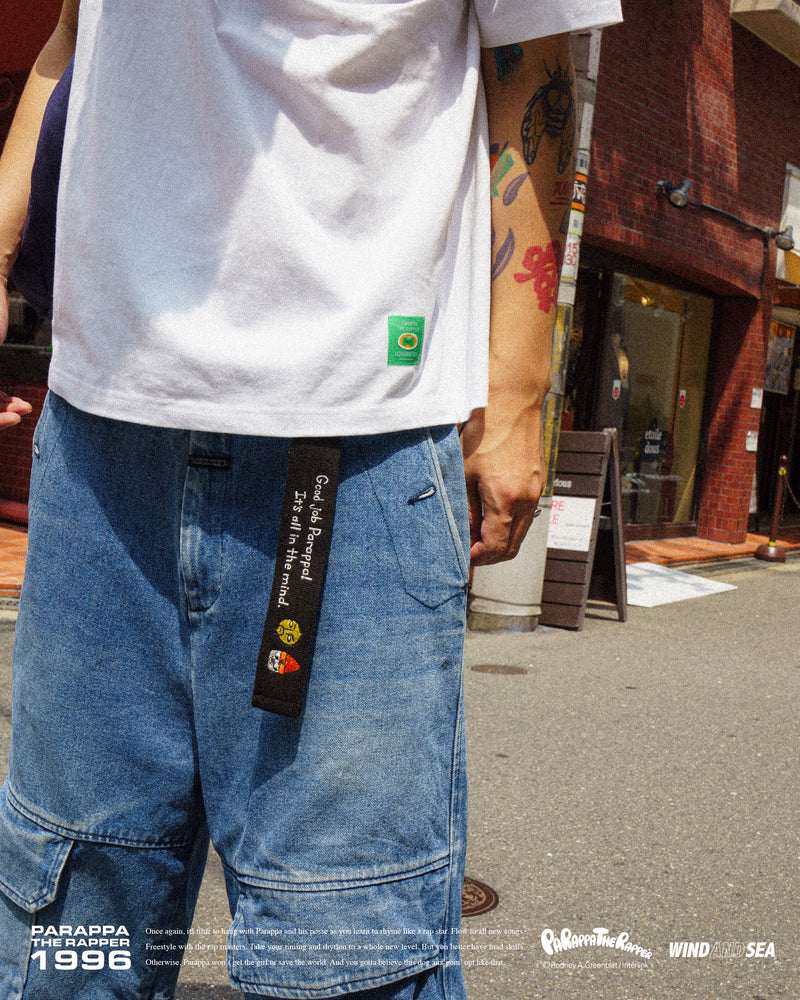 PARAPPA x WDS BLACK OBI BELT