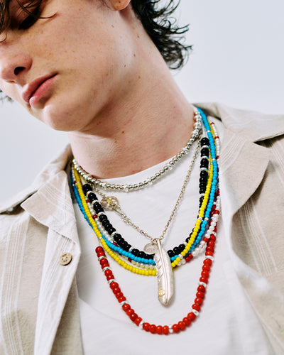 IVX JAPAN WDS Pearl & White Hearts Necklace