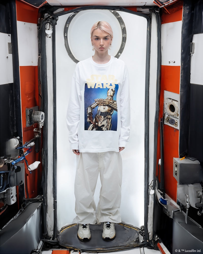 【STAR WARS】C3-PO / WDS L/S TEE