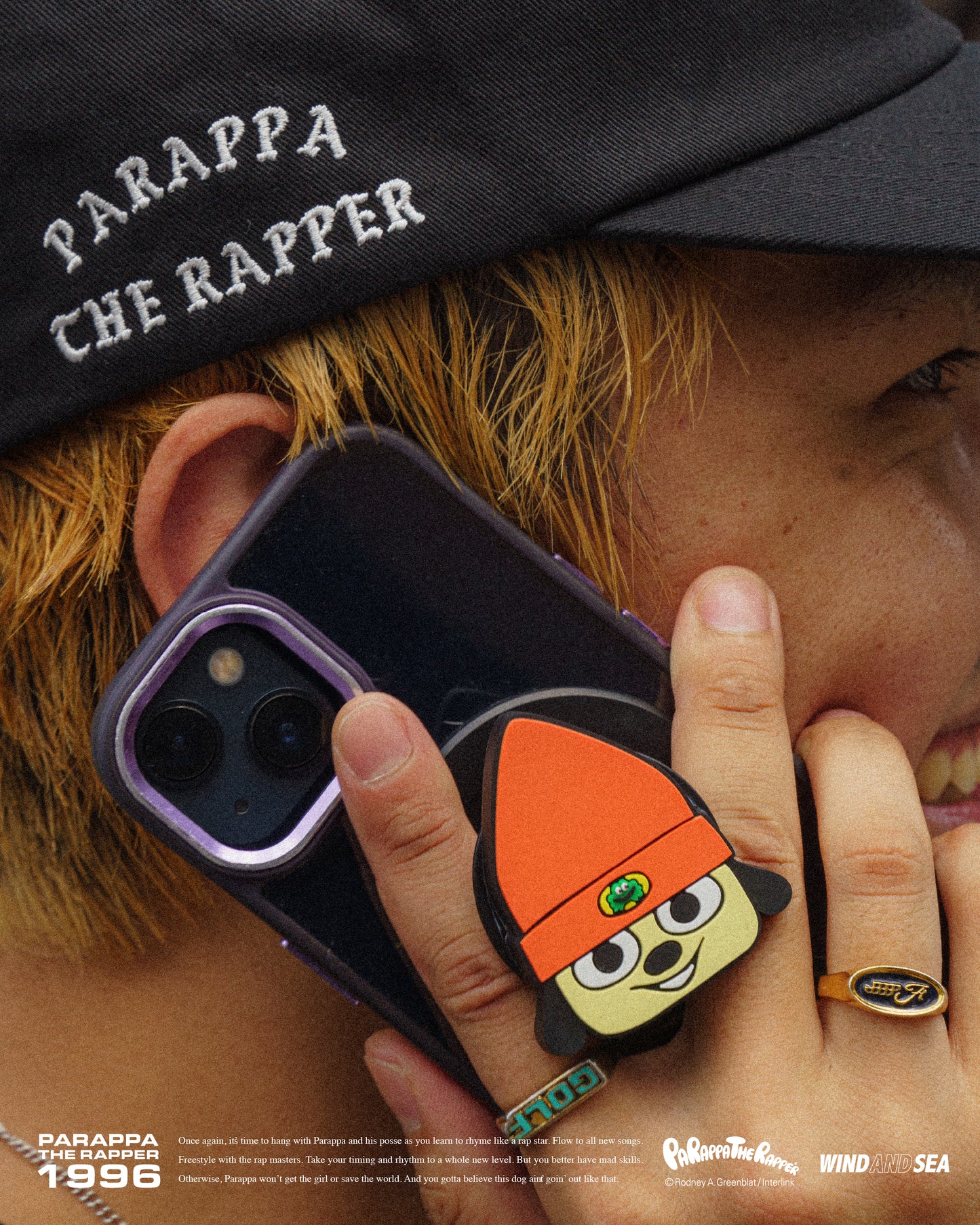PARAPPA x WDS PARAPPA PHONE GRIP