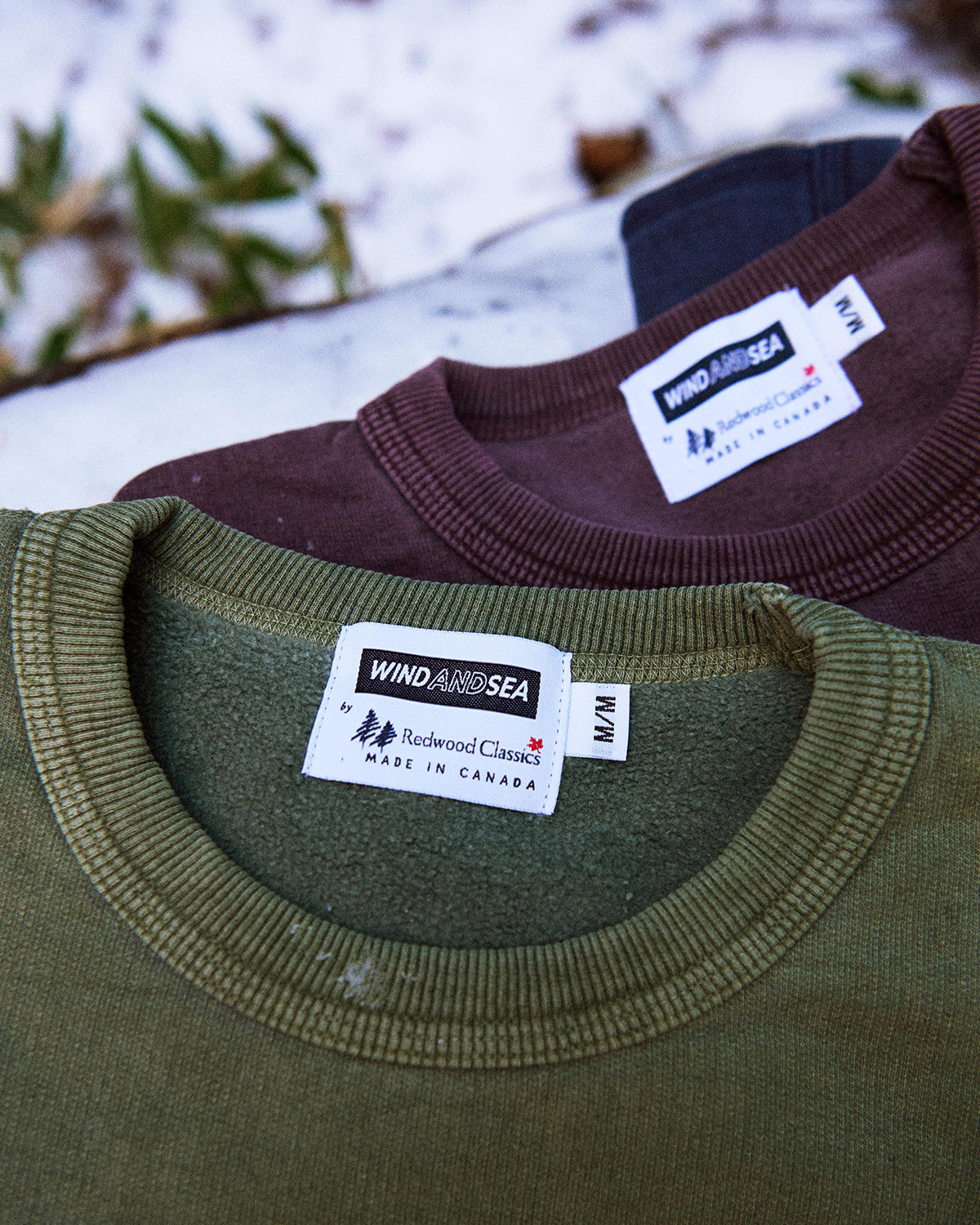 REDWOOD CLASSICS x WDS Pigment Polar Crewneck Sweatshirt