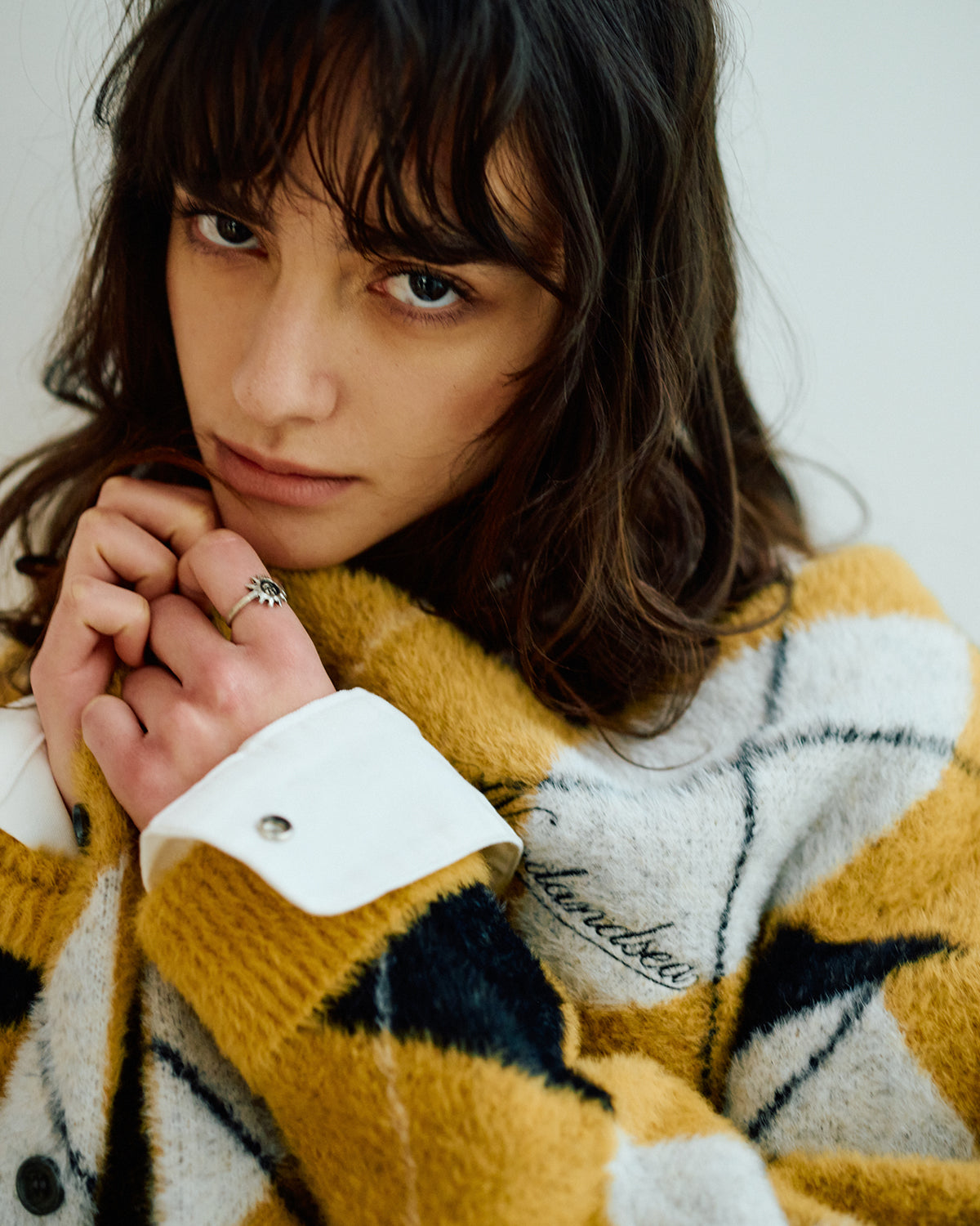 Shaggy Knit Cardigan