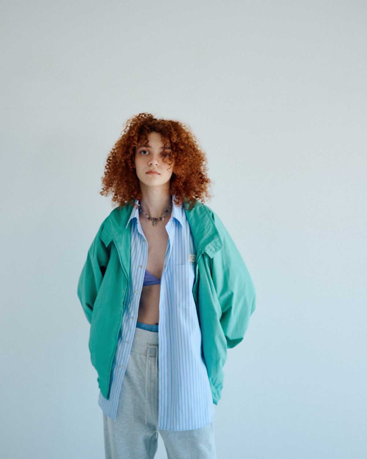 GARMENT DYED BLOUSON