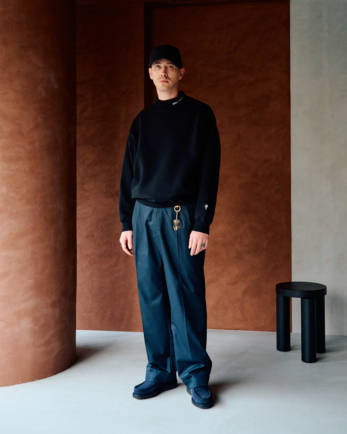 Mock Neck Sweatshirt