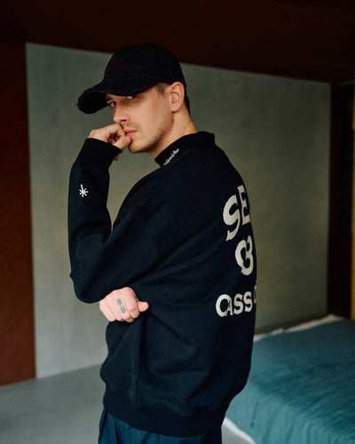 Mock Neck Sweatshirt