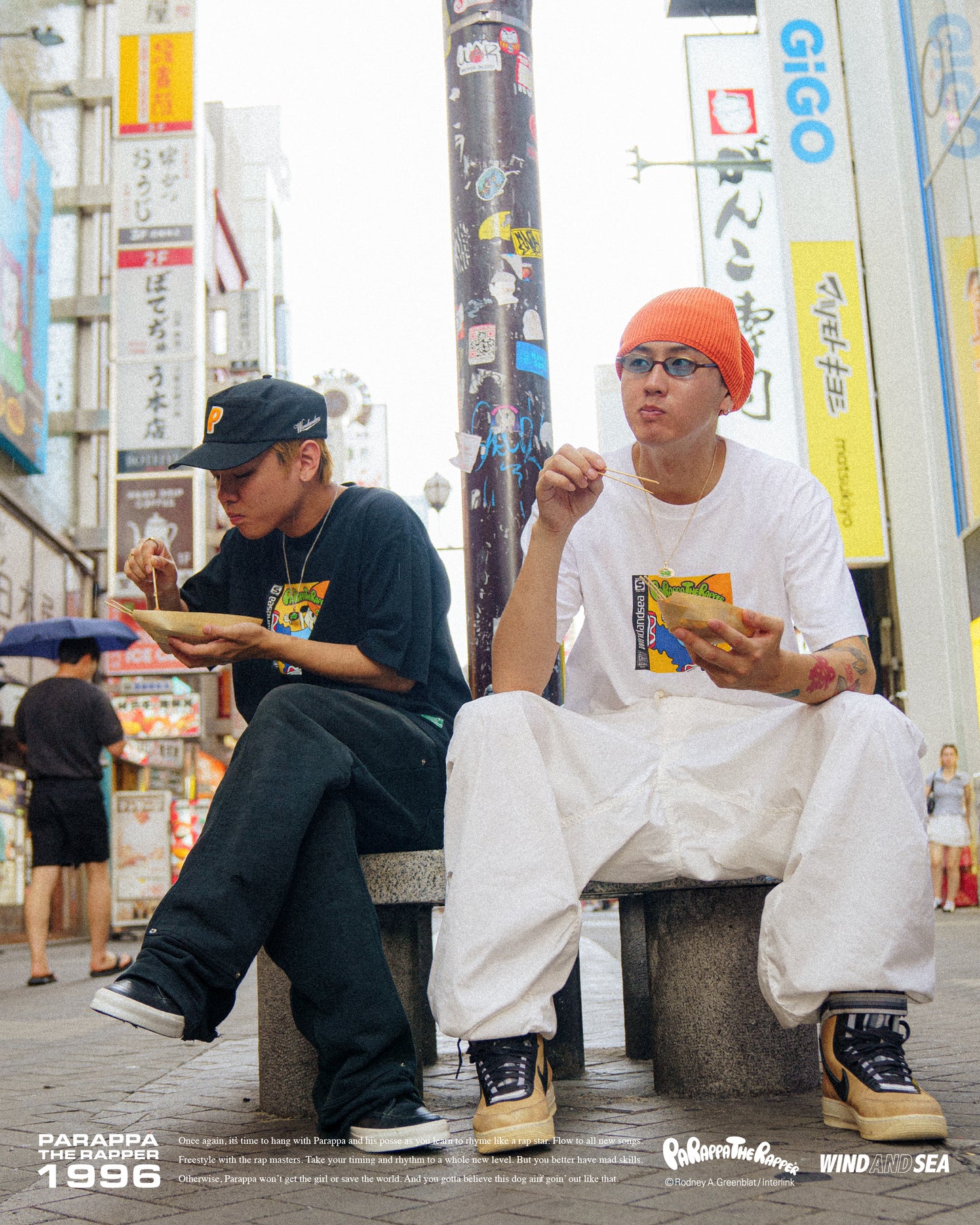 PARAPPA x WDS PARAPPA COVER TEE