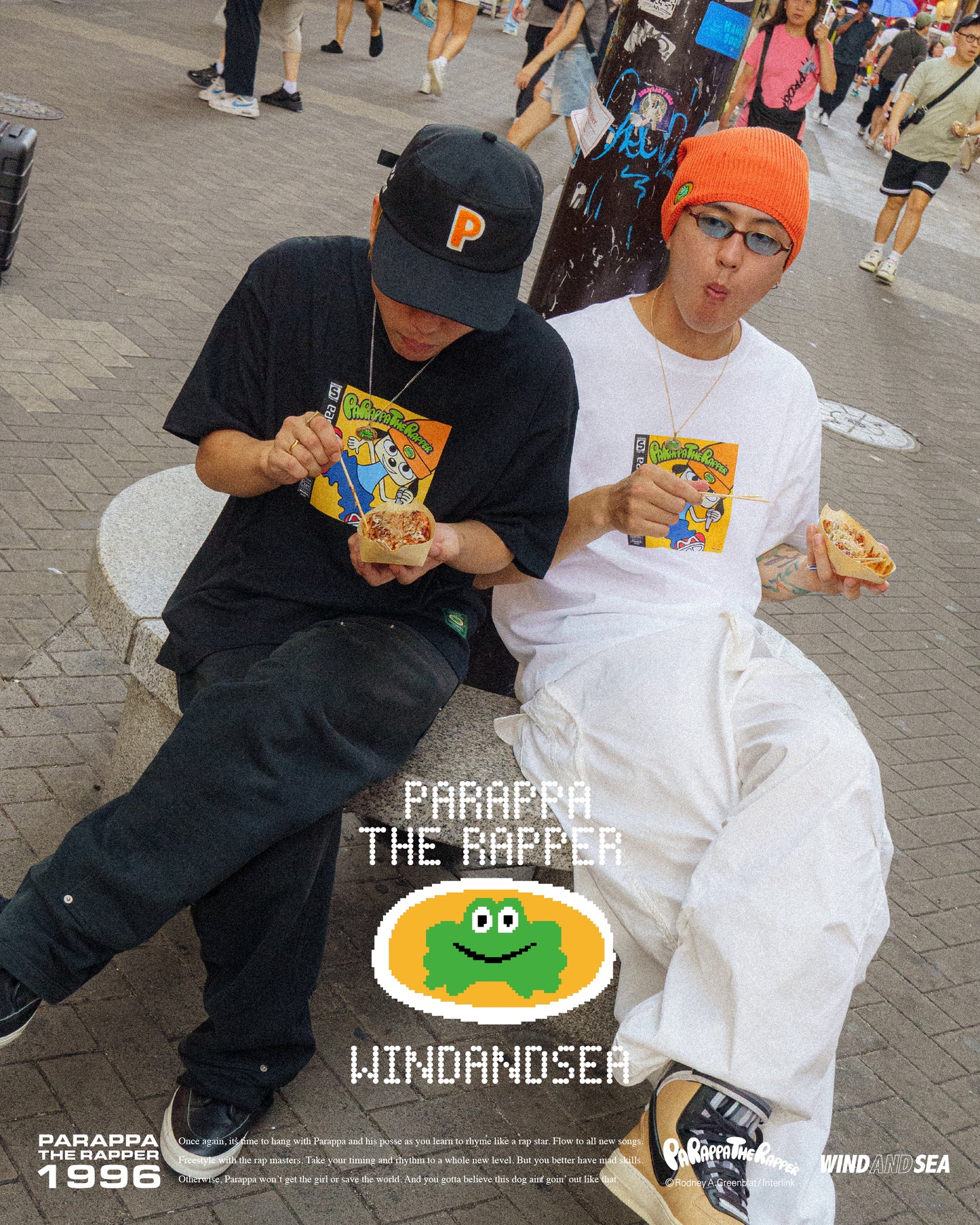 PARAPPA x WDS PARAPPA COVER TEE