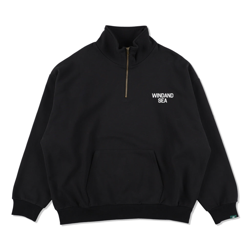 HALF ZIP SWEAT