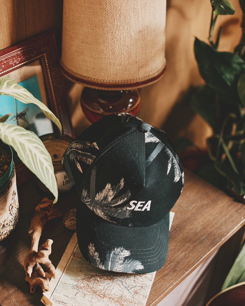 PALM TREE FLANNEL CAP