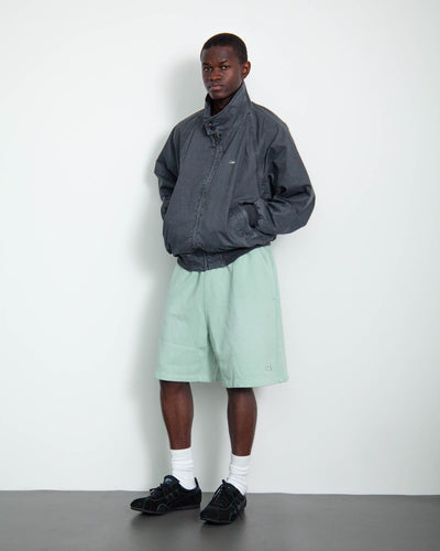 SULFUR DYEING LOGO HALF PANTS