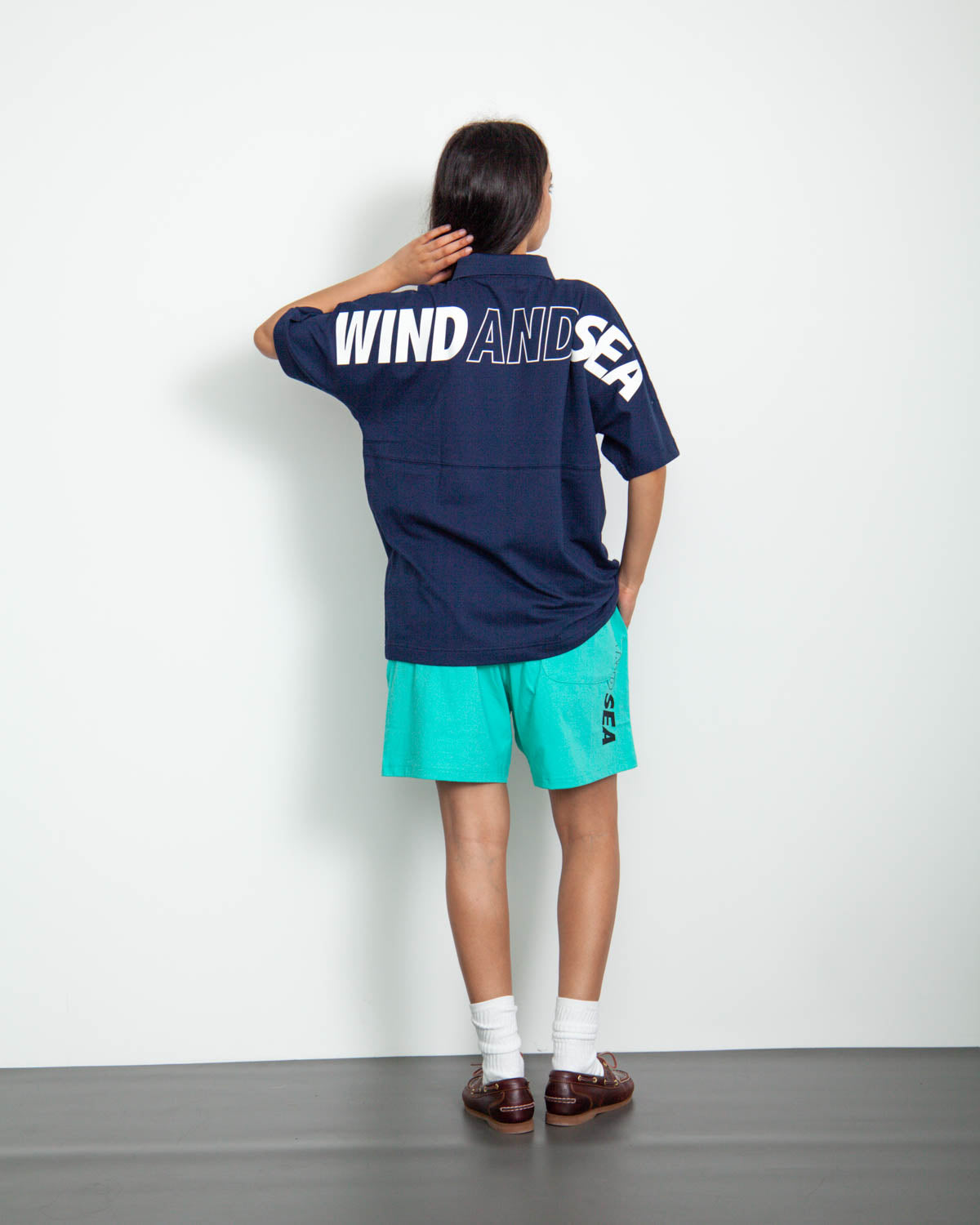 S/S Mock Neck Knit Polo – WIND AND SEA