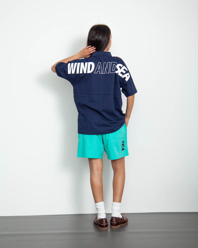 S/S Mock Neck Knit Polo