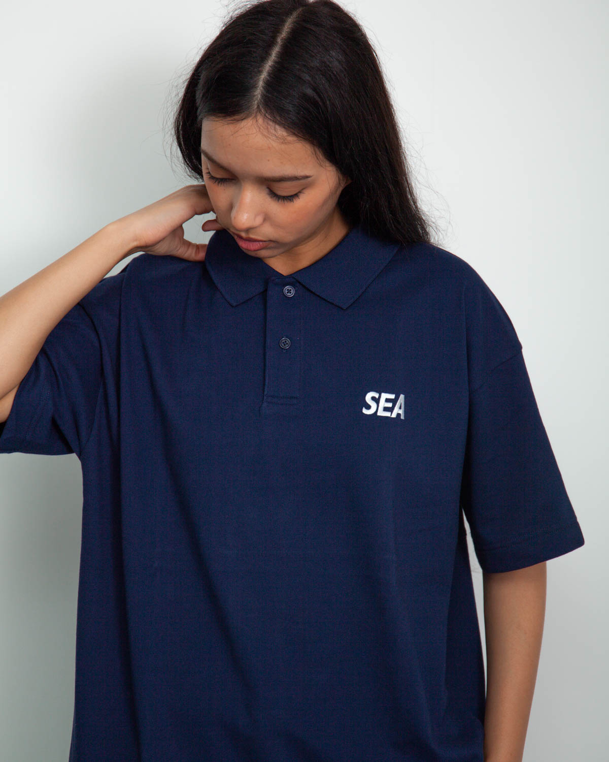 S/S Mock Neck Knit Polo – WIND AND SEA