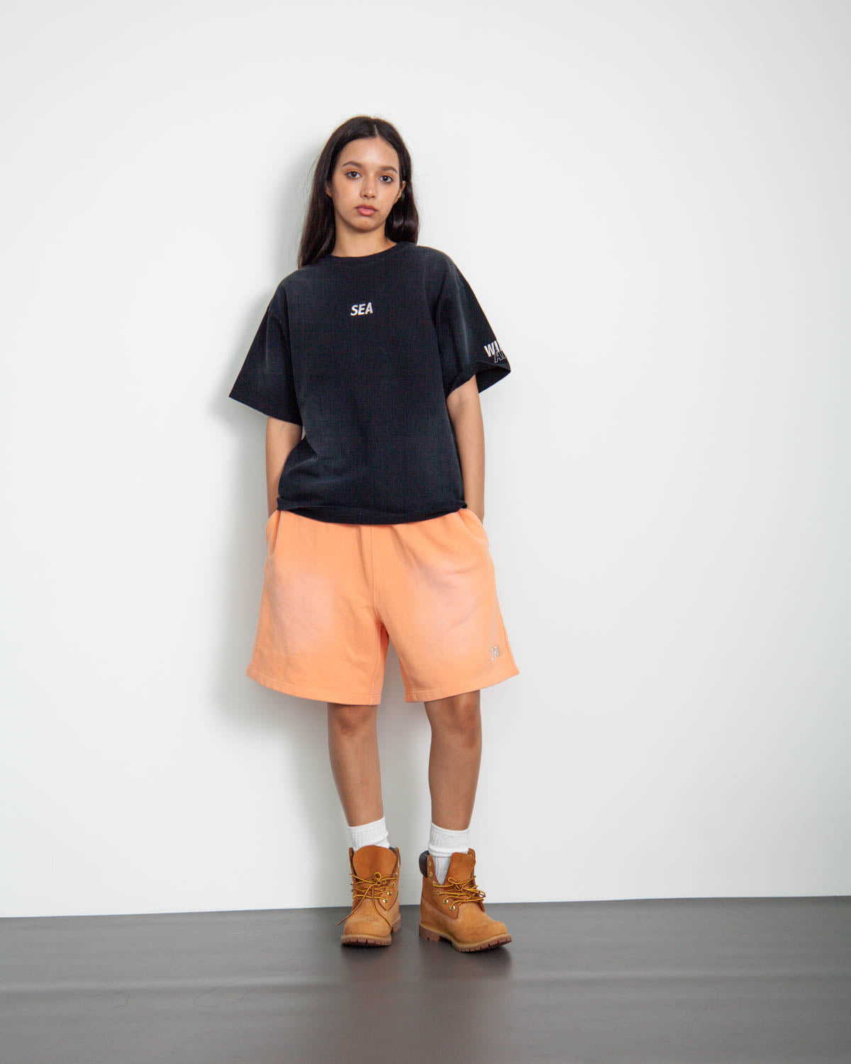 SULFUR DYEING LOGO S/S TEE – WIND AND SEA