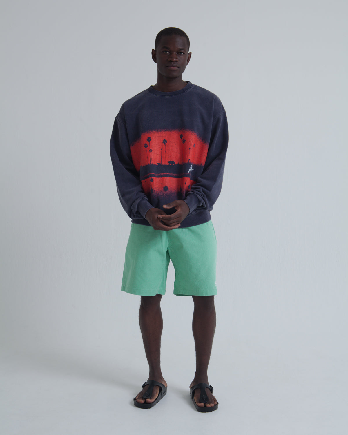 SUNSET CREWNECK SWEAT SHIRT